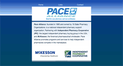 Desktop Screenshot of pacealliance.com